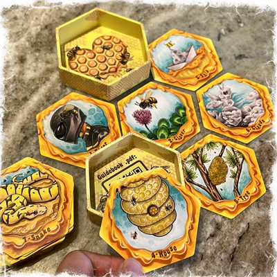 Honey Hive Lenormand Oracle Card